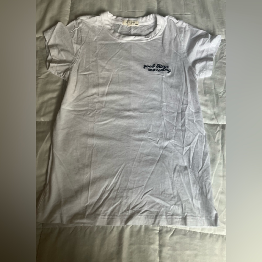 White Graphic T-Shirt